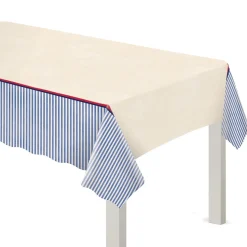 Americana Stripe Patriotic Tableware Kit for 16 Guests