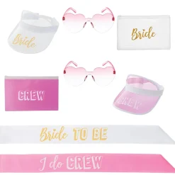 Bachelorette Party Accessories Kit for 4, 16pc