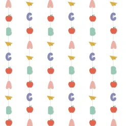 Back to School ABC Hanging Decorations, 6ct