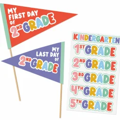 Back to School First & Last Day Milestone Decorating Kit