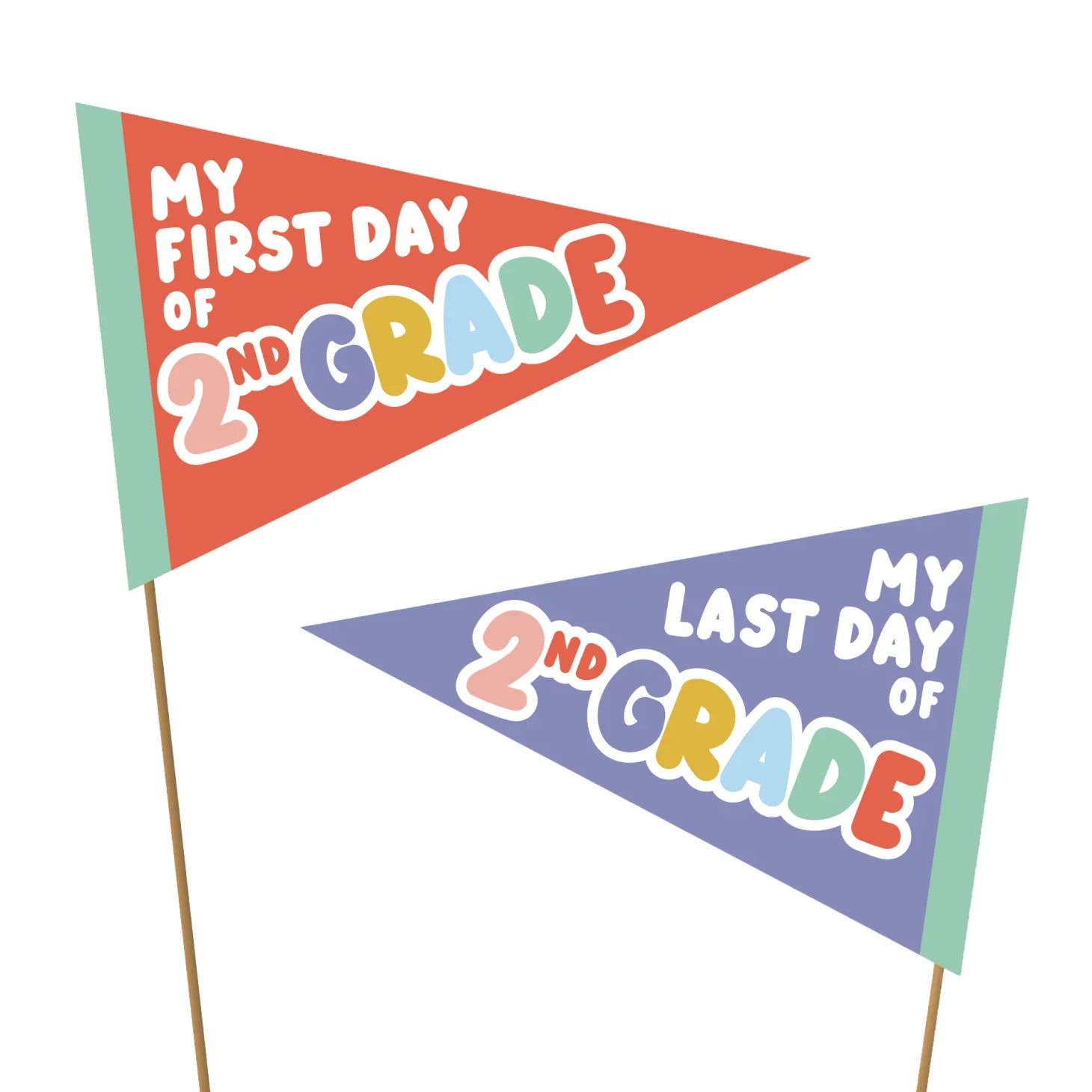 Back to School First & Last Day Milestone Decorating Kit