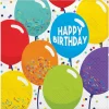 Balloon Birthday Celebration Lunch Napkins 16ct