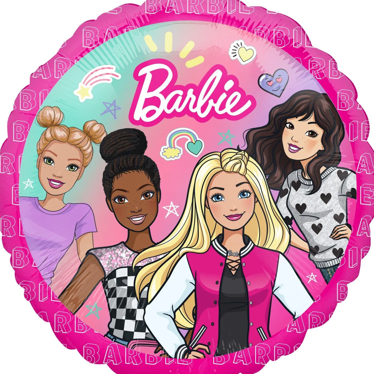 Barbie Dream Together Foil Balloon, 17in