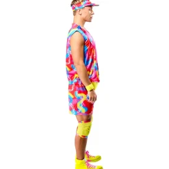 Barbie Movie Rollerskate Ken Costume for Men