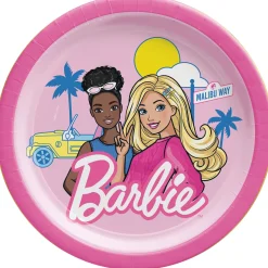 Barbie Party Dessert Plates, 7in, 8ct