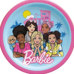 Barbie Party Lunch Plates, 9in, 8ct