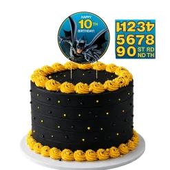 Batman Gotham Cake Topper