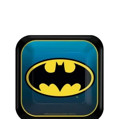 Batman Gotham Paper Dessert Plate, 8ct, Assorted Options