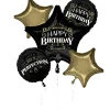 Better With Age Birthday Foil Balloon Bouquet, 5pc