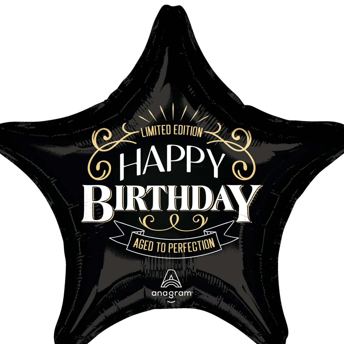 Better with Age Birthday 28in Star Foil Balloon