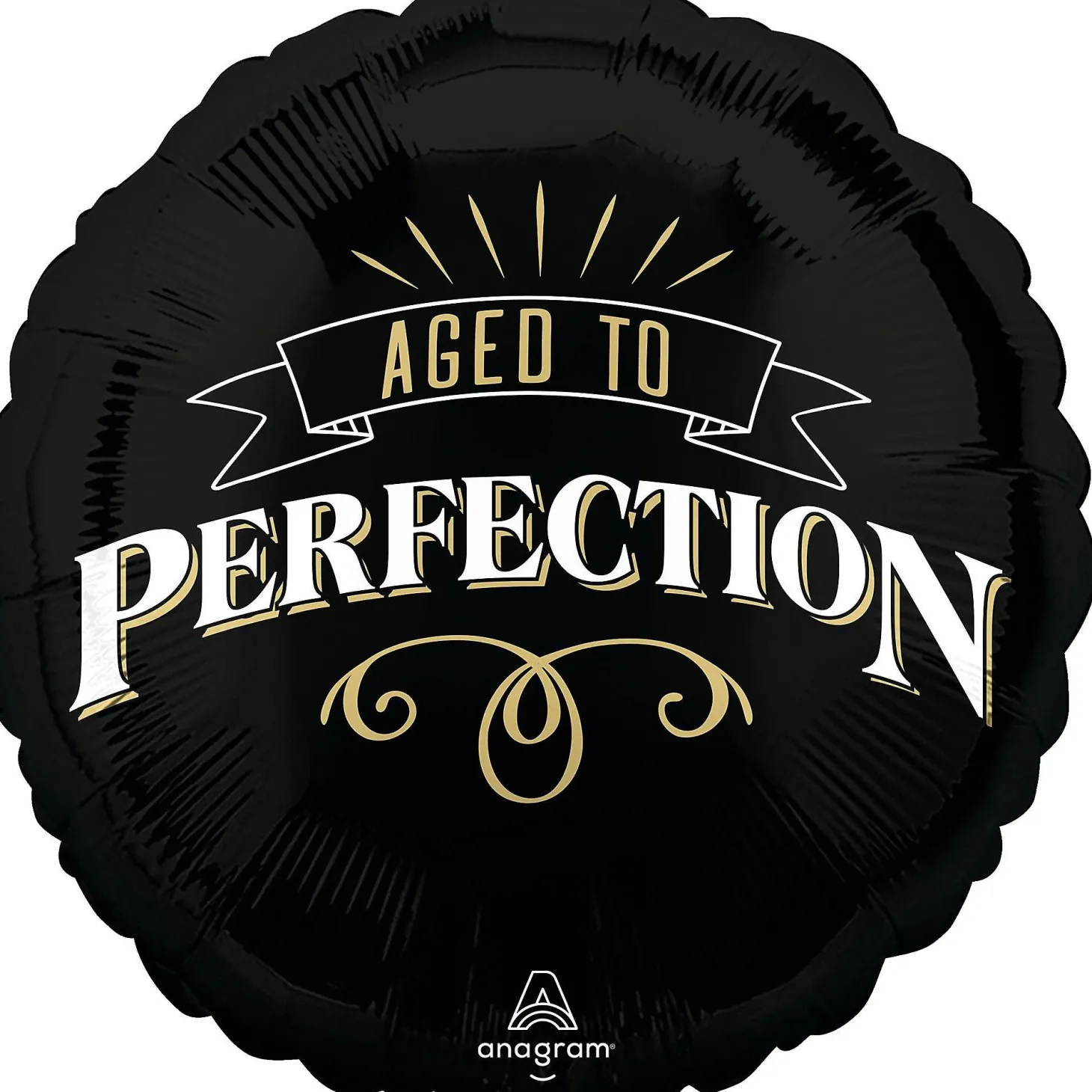 Better with Age Birthday Round Foil Balloon, 18in