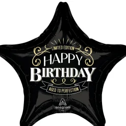 Better with Age Birthday Star Foil Balloon, 28in