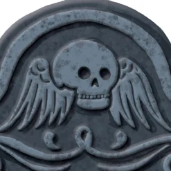 Beware Dark Magic Tombstone, 8in x 12in