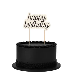 Birthday Chic Cake Topper