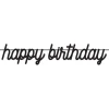 Birthday Chic Letter Banner