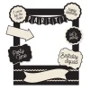 Birthday Chic Photo Booth Props, 46pc