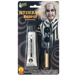 Black and White Beetlejuice Makeup Set