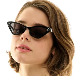 Black Cat Eye Sunglasses