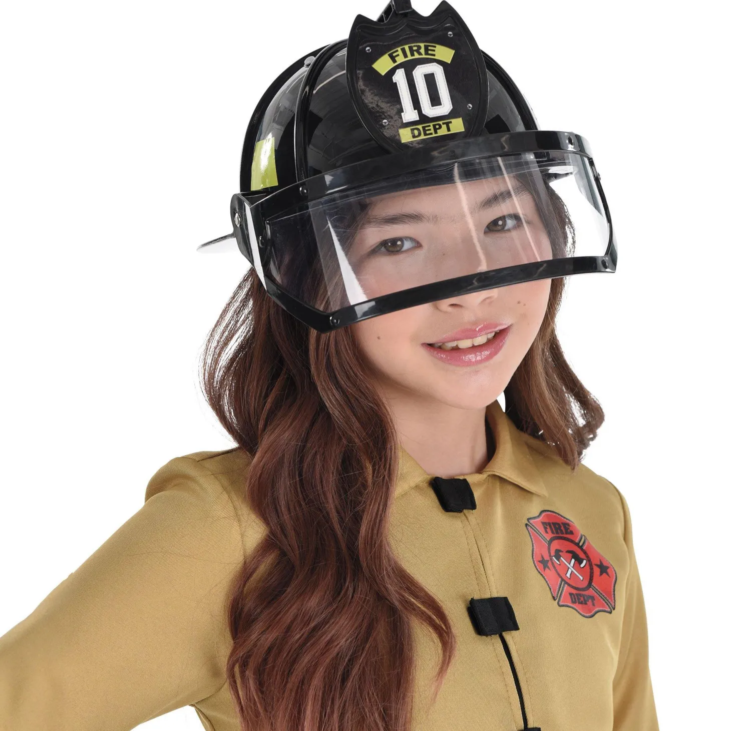 Black Firefighter Helmet - Child