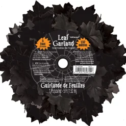 Black Leaf Garland