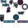 Black Panther Wakanda Forever Scene Scetter with Photo Booth Props