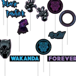 Black Panther Wakanda Forever Scene Scetter with Photo Booth Props