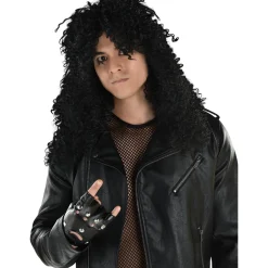 Black Rocker Wig