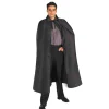 Black Satin Look Cape 56 inch