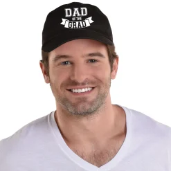Black & White Grad Dad Baseball Cap