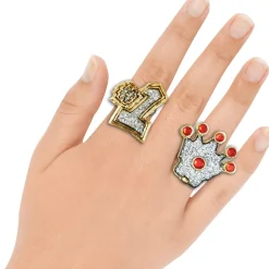 Bling Rings Set 3ct