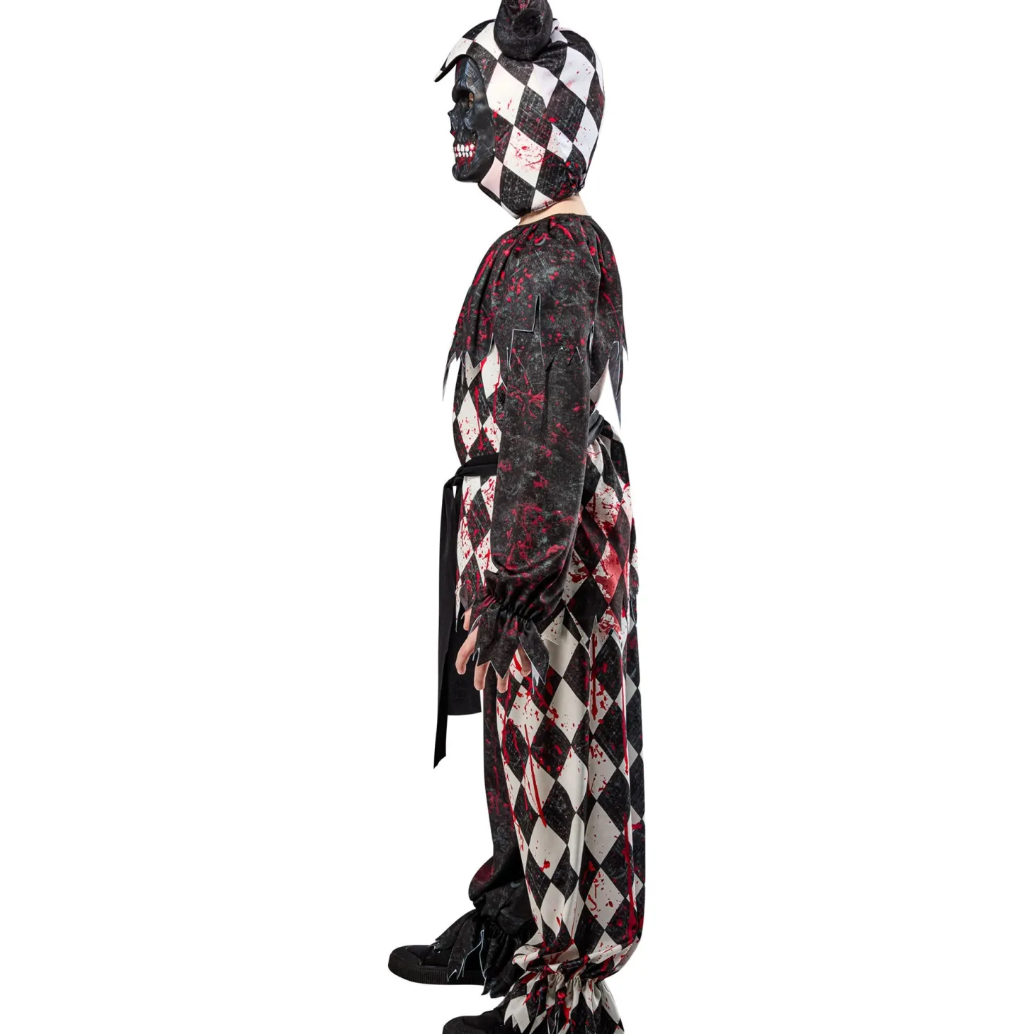Bloody Jester Halloween Costume for Boys