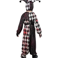 Bloody Jester Halloween Costume for Boys