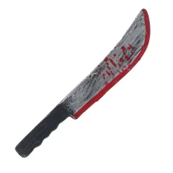 Bloody Knife Costume Prop – 11.5in Plastic Horror Accessory