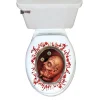 Bloody Monster Removable Sticker Toilet Seat Decoration