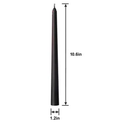 Bloody Wax Taper Candles, 10.6in, 4ct