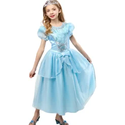 Blue Princess Costume Dress for Girls