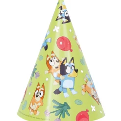 Bluey Party Hats, 8ct