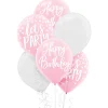 Blush Birthday Party Supplies Kit