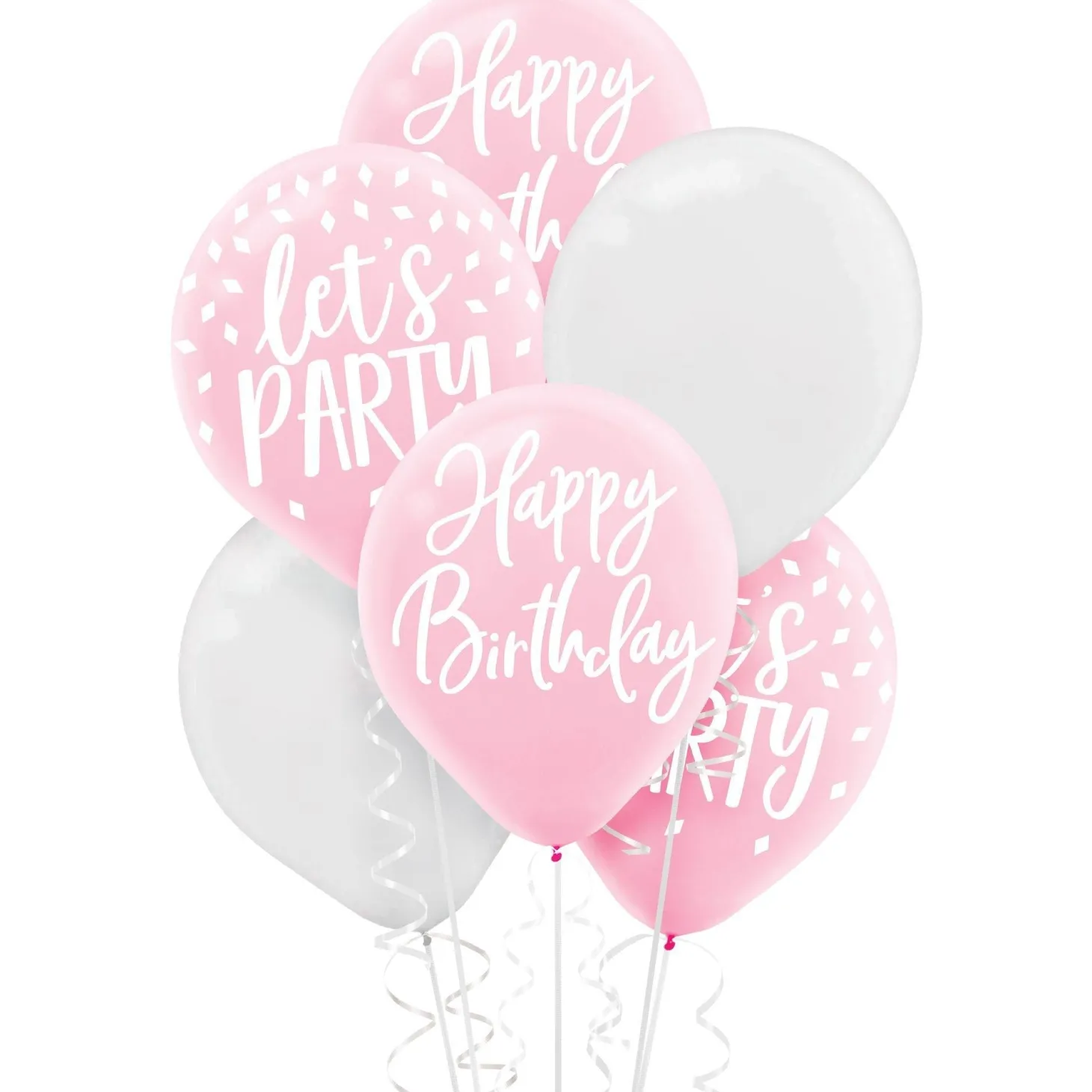 Blush Birthday Party Supplies Kit