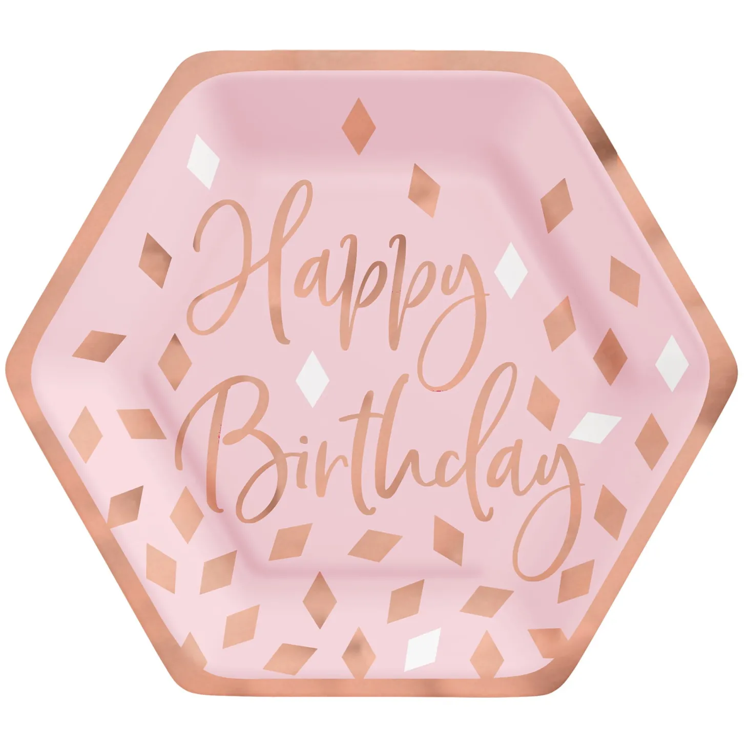 Blush Birthday Party Supplies Kit