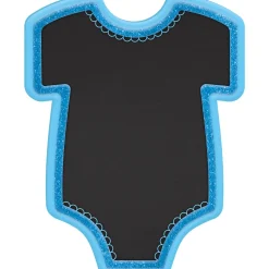 Bodysuit Baby Shower Chalkboard Easel Sign, Assorted Colors