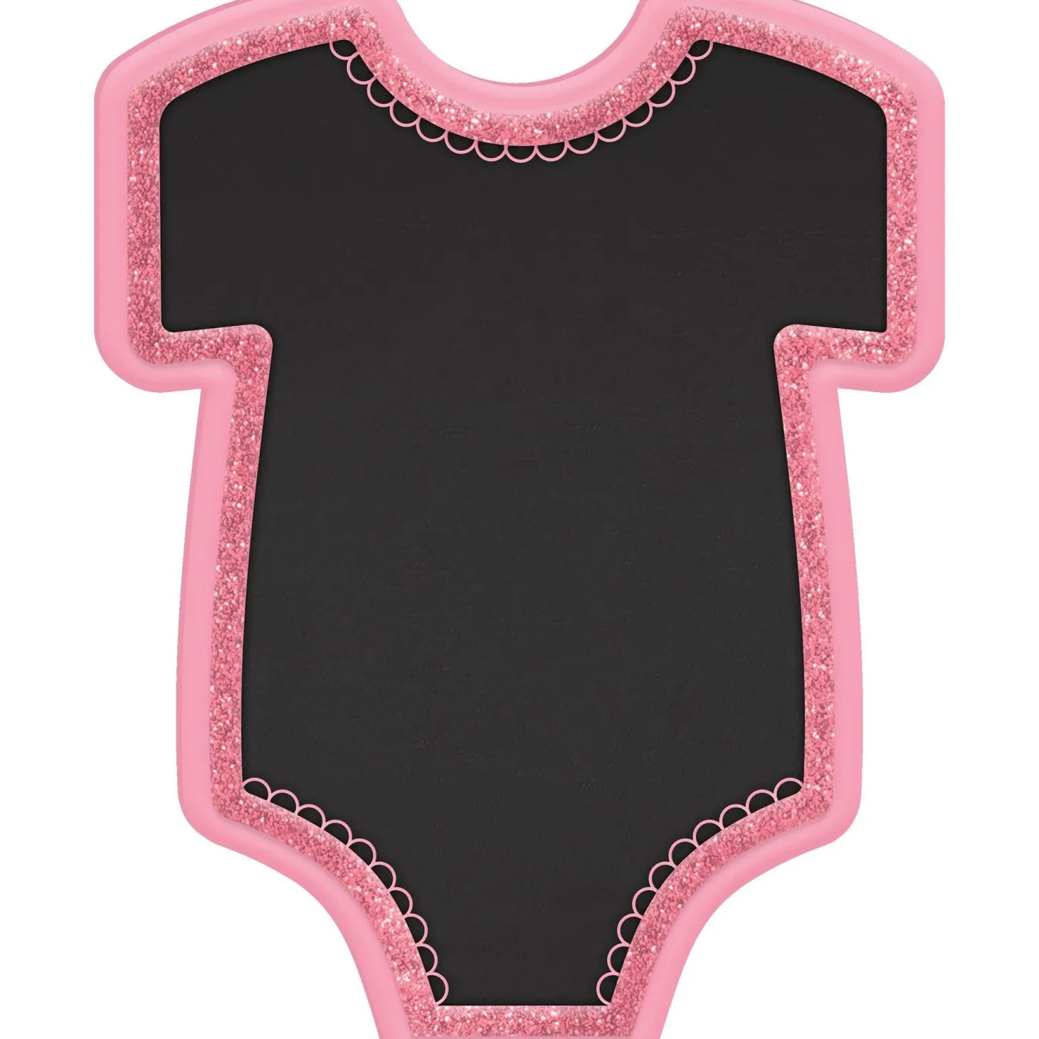 Bodysuit Baby Shower Chalkboard Easel Sign, Assorted Colors