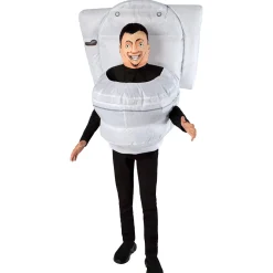 Boys' Skibidi Toilet Inflatable Hood