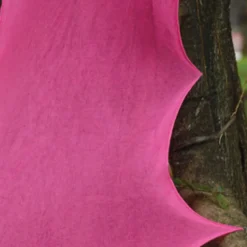 Bright Pink Stretchy Fabric Spiderweb, 2.1ft x 6ft