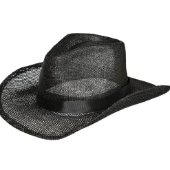 Burlap Cowboy Hat, Assorted Colors