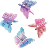 Butterfly Hair Clips, 24ct