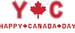 Canada Day Letter Banner