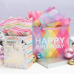 Candy Stripe Tissue Paper, 20in x 20in, 8ct