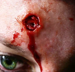 Capped Bullet Wound Prosthetics- Tinsley Transfers