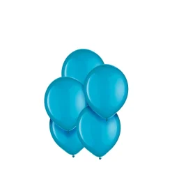 Caribbean Blue Latex Balloons, Assorted Options